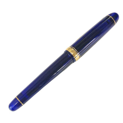 プラチナ 万年筆 3776 センチュリー シャルトルブルー ペン先14K 585 青 ブルー PLATINUM【AFI18】